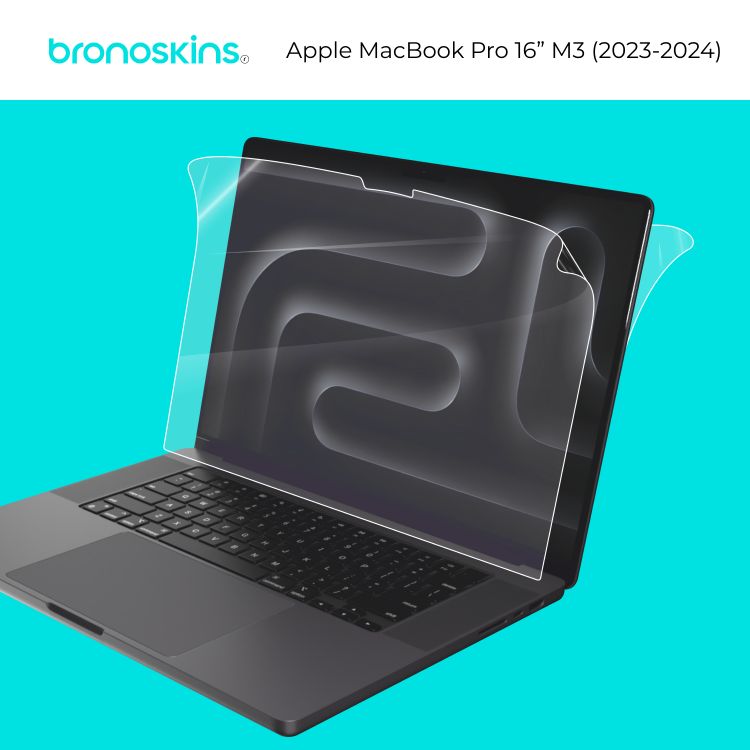 Защитная пленка на экран Apple MacBook Pro 16" M3 (2023-2024) (Матовая)