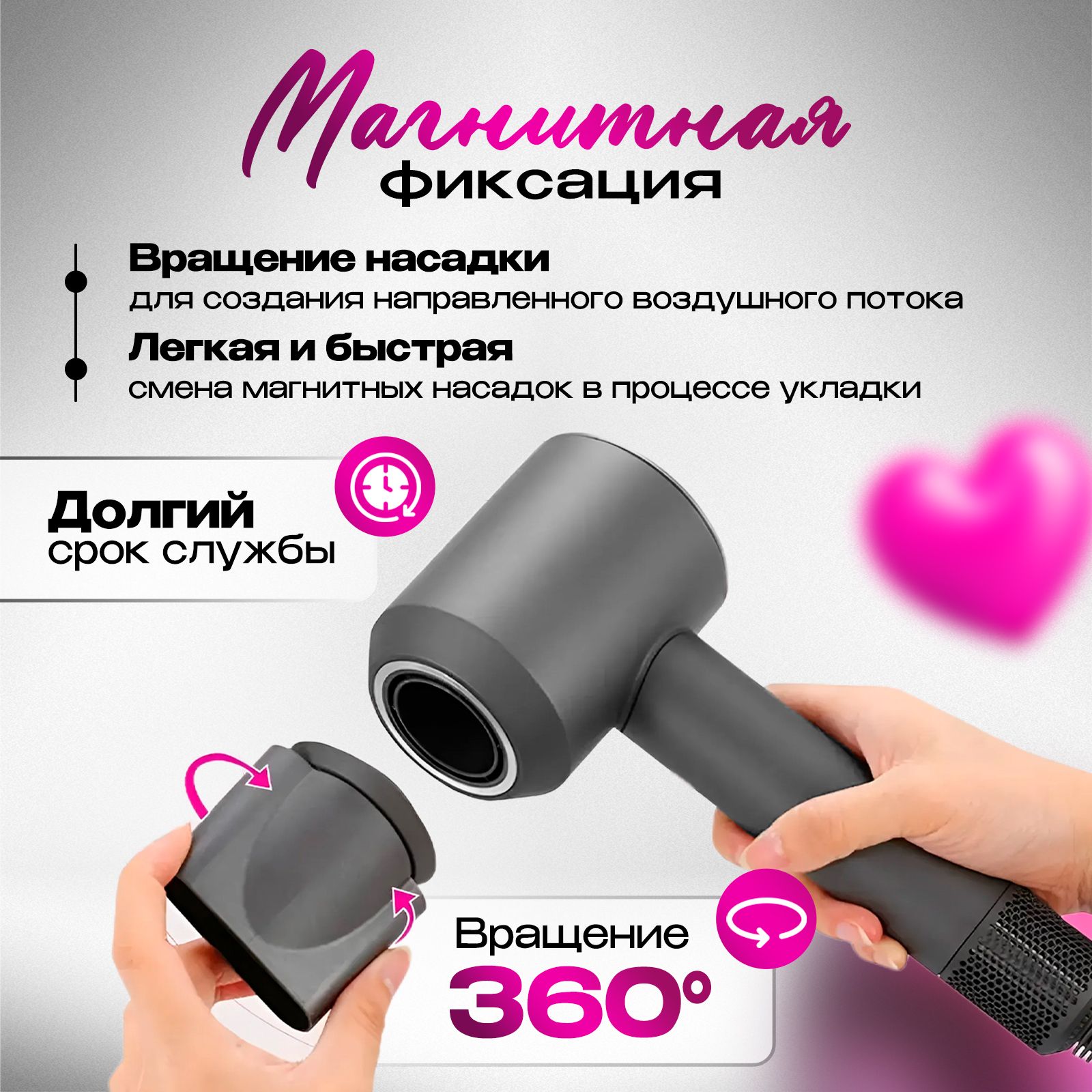 Фен super hair dryer 1600