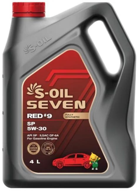 S-OILSEVENRED5W-30Масломоторное,Полусинтетическое,4л