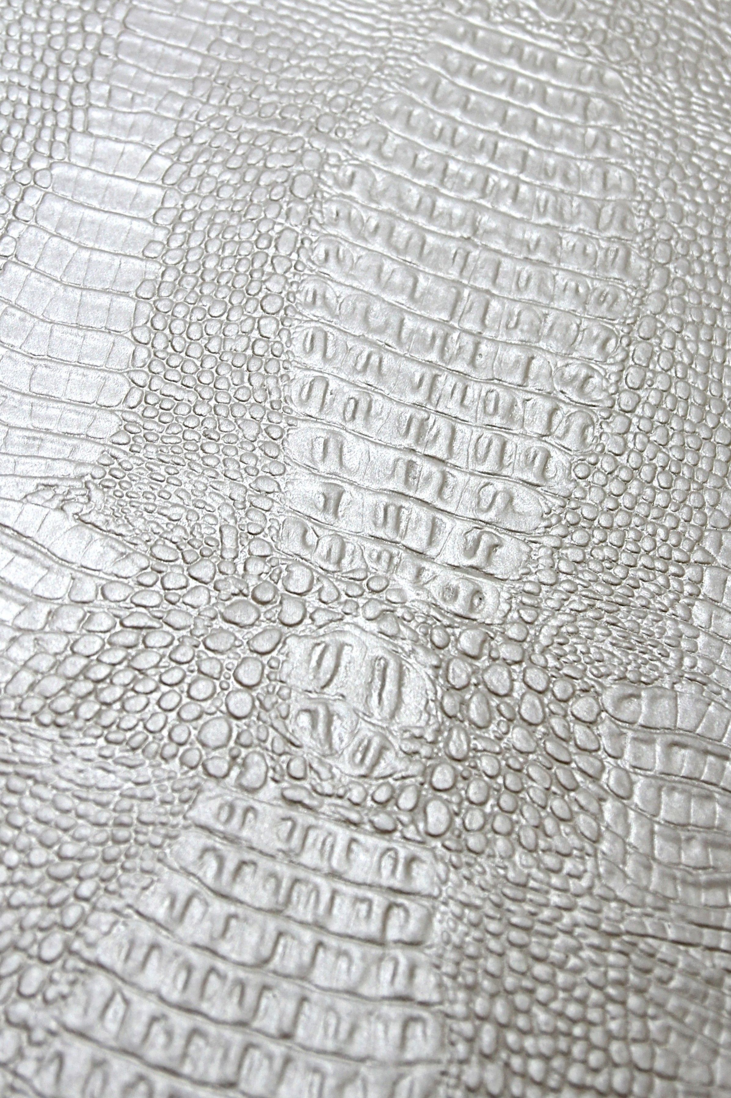 Стеновая декоративная панель TO BLACK(каменный шпон) "CROCODILE", while