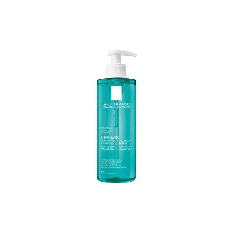 Effaclar микроотшелушивающий очищающий. La Roche-Posay Effaclar Gel Micro-peeling. La Roche-Posay (ля Рош позе) эфаклар гель очищающий 400мл. Ля Рош позе эфаклар гель очищающий пенящийся 400мл. Ля Рош эфаклар МИКРООТШЕЛУШИВАЮЩИЙ гель
