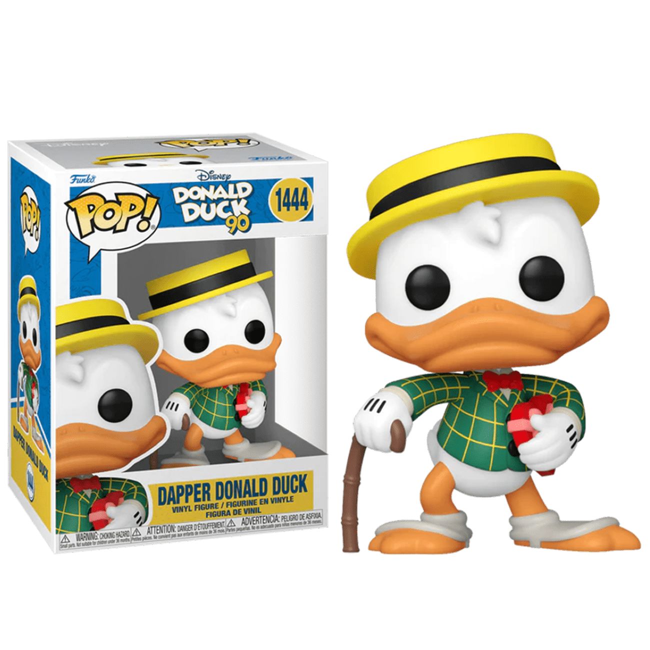 Фигурка Funko Pop! Disney: Dapper Donald Duck (Фанко Поп Щеголеватый Дональд  Дак) - купить с доставкой по выгодным ценам в интернет-магазине OZON  (1551224349)