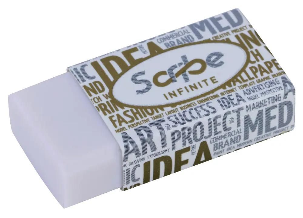 Ластик Deli Scribe Infinite EH00510, 20x10x40мм , черный