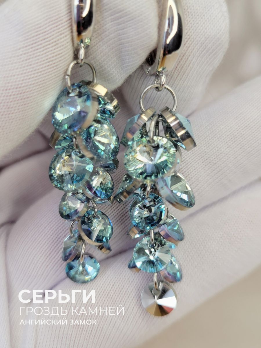 CrystalJewerlyСерьгикрупные