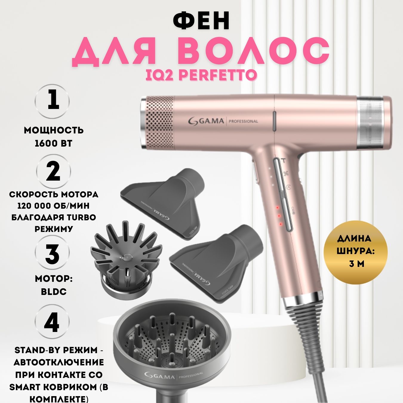 Фен iq2 perfetto. Фен iq2 perfetto