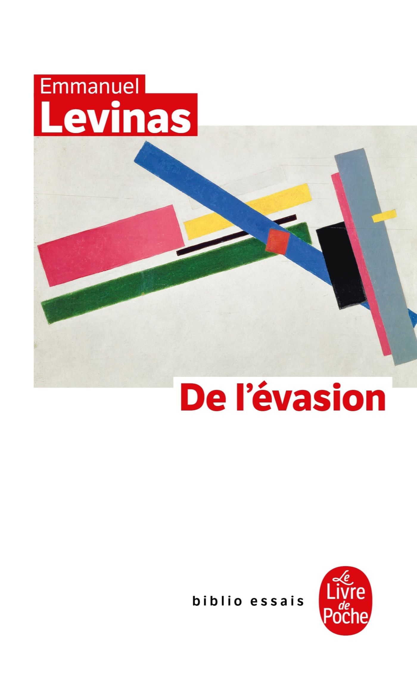 De l'evasion / Книга на Французском | Levinas Emmanuel