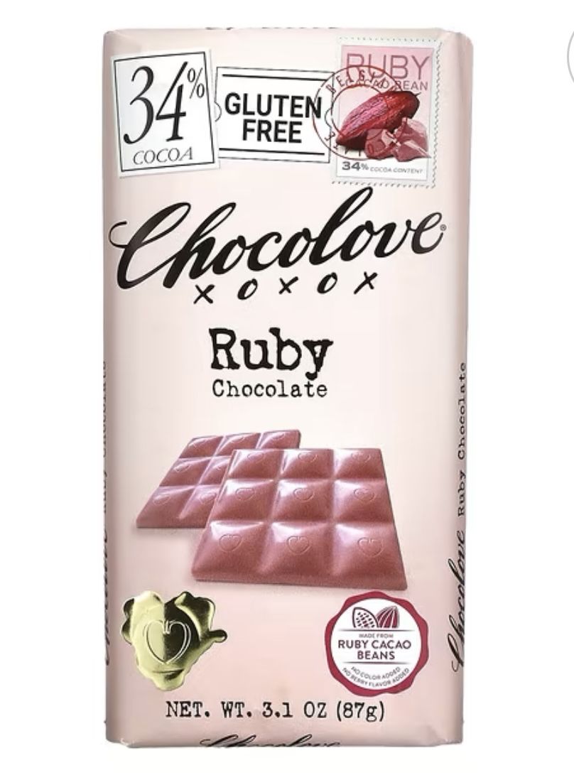 ChocoloveРубиновыйкакао,34%какао,87грамм