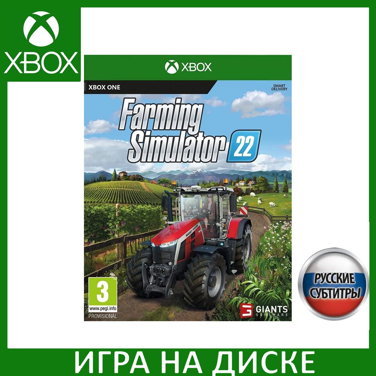 Игра Farming Simulator 22 Русская Версия (Xbox One, Xbox Series, Русские  субтитры) купить по низкой цене с доставкой в интернет-магазине OZON  (1586519920)