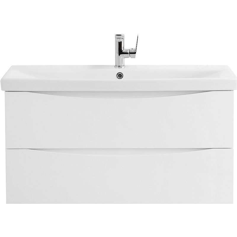 Тумба с раковиной belbagno marino 100 bianco opaco