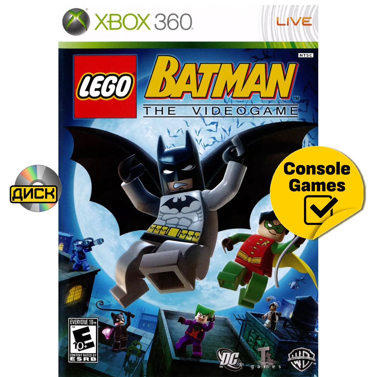 Xbox 360 Lego Batman (английская версия). Товар уцененный