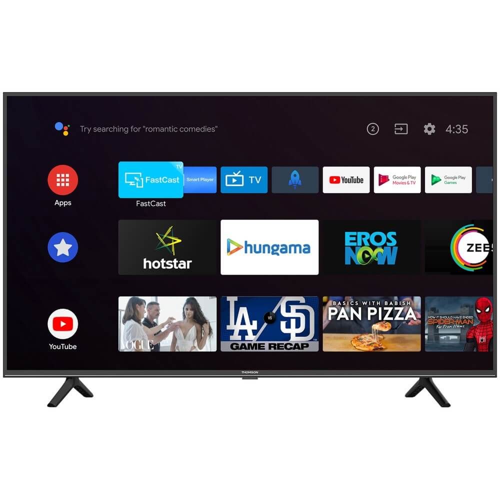 ThomsonТелевизорT43USL704043"4KUHDLEDSmartTV43"4KUHD,черный