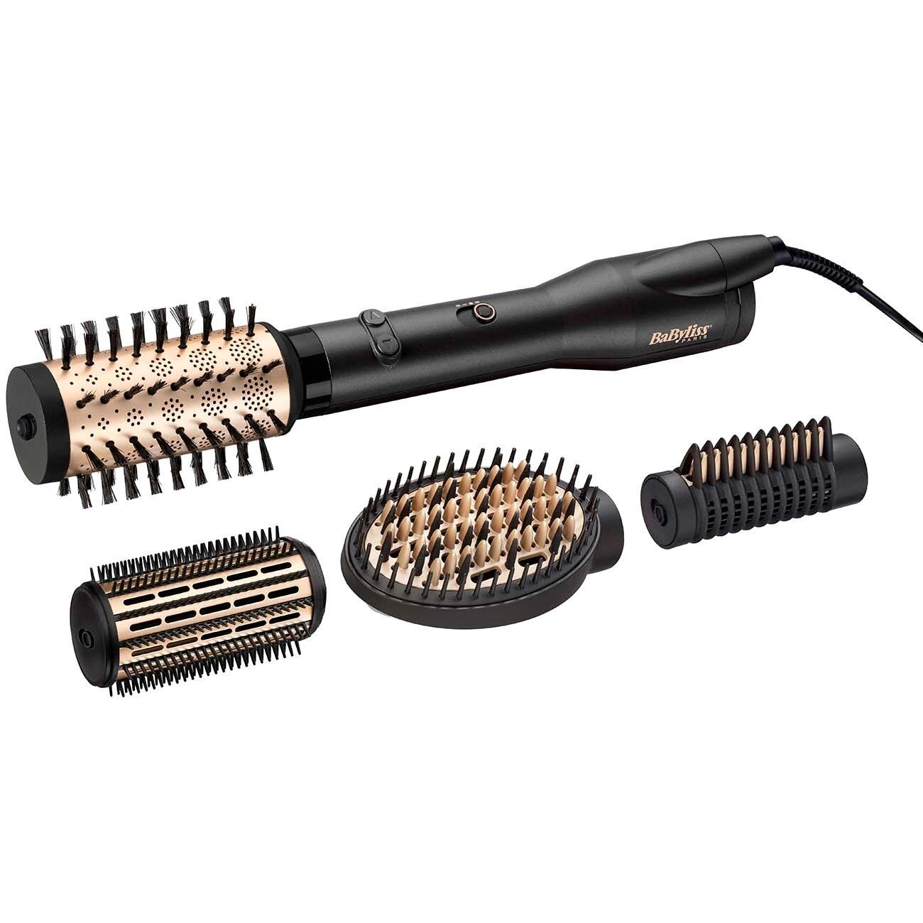 Фен (плойка) BaByliss AS970E, черный/золотистый