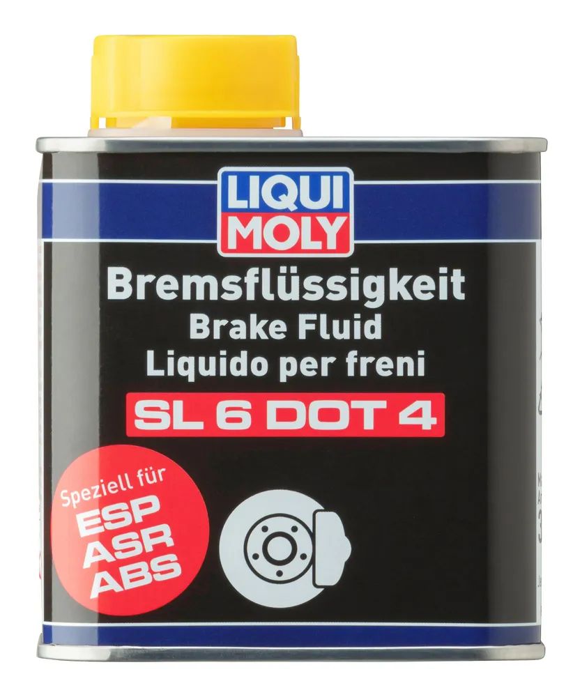 Жидкость тормозная Liqui Moly "Bremsenflussigkeit SL6 DOT-4", 500 мл