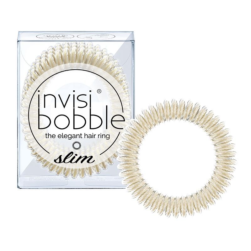 invisibobble Slim Stay Gold Резинки для волос Аксессуары 3 шт