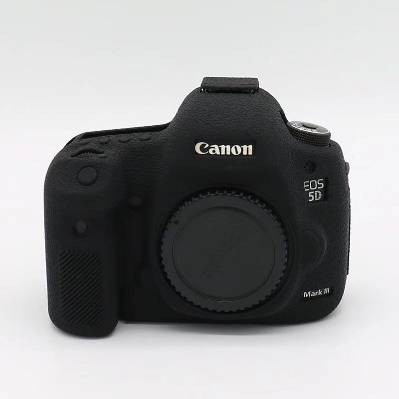 Защитный силиконовый чехол для фотоаппарата Canon EOS 5D Mark III 5DMIII 5D3 ультра-тонкая полимерная из мягкого качественного силикона