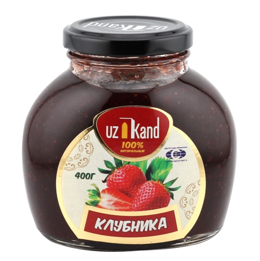 Варенье из клубники, 400г (Узбекистан) - купить с доставкой по выгодным  ценам в интернет-магазине OZON (1586699544)