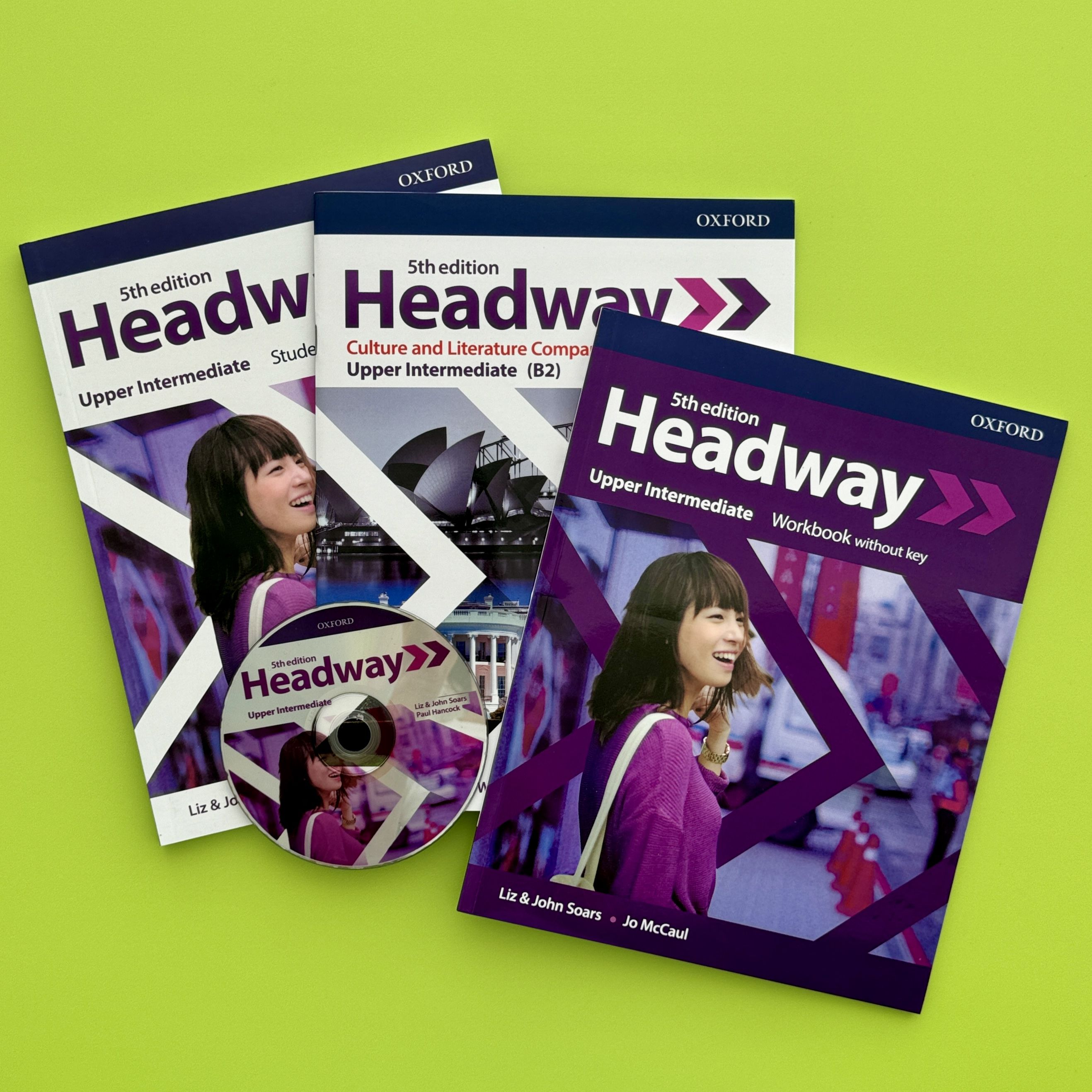 Headway Upper-Intermediate (5th edition): Student's book + Workbook + Culture and Literature Companion + CD