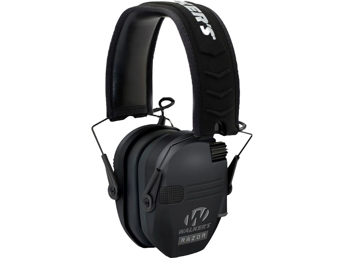 Наушники активные Walkers Razor Slim Electronic Muffs, чёрные