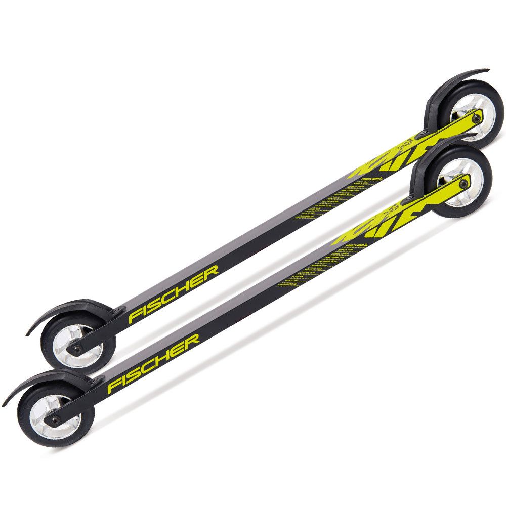 лыжероллеры FISCHER RC7 Skate M02020 ал.рама 620мм резин.колеса 100x24mm