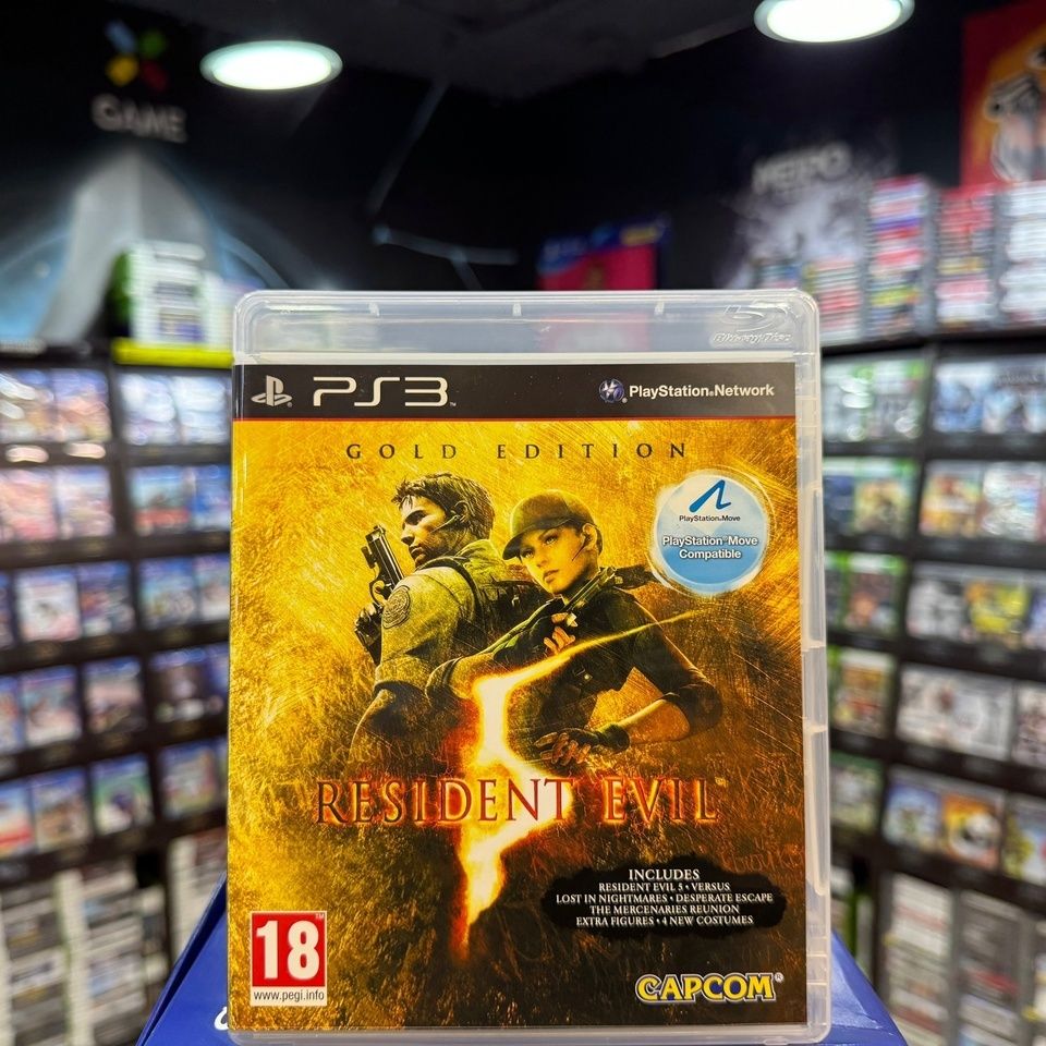 Игра Resident Evil 5 Gold Edition PS3 (Box)