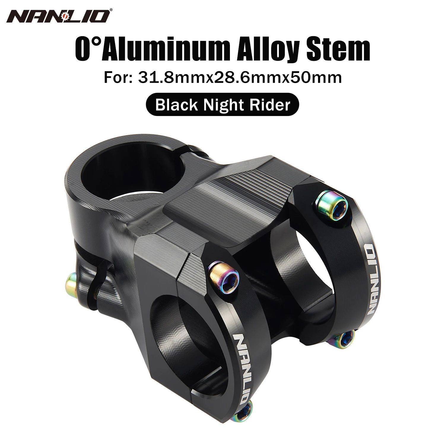 Nanlioгорныйдорожныйвелосипедныйвынос28.6*31.8*50MM,0градусов,3D-выноссрифлениемдлявелосипедныхаксессуаров.