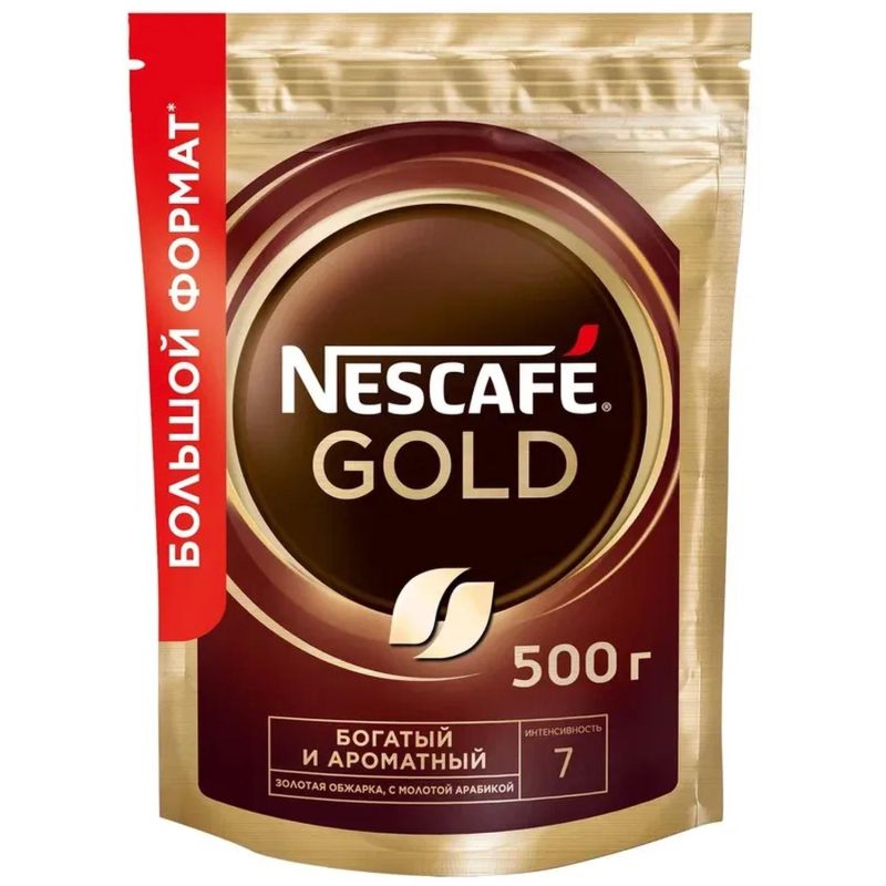 Нескафе голд кофе растворимый 500г Ozon