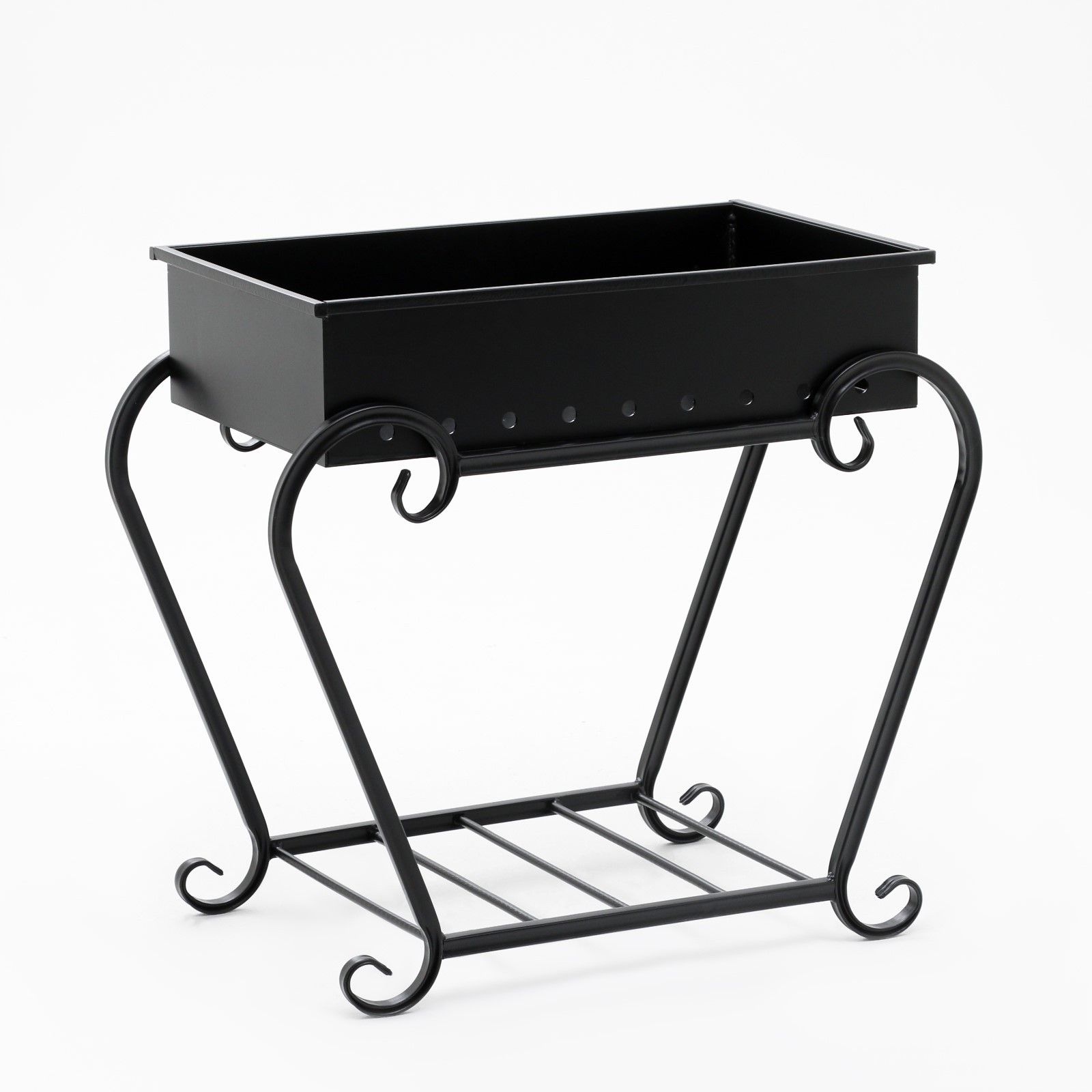 Мангал 500, низкая подставка, 8 кг,толщина металла2,5 мм, 60 х 33 х 56 см