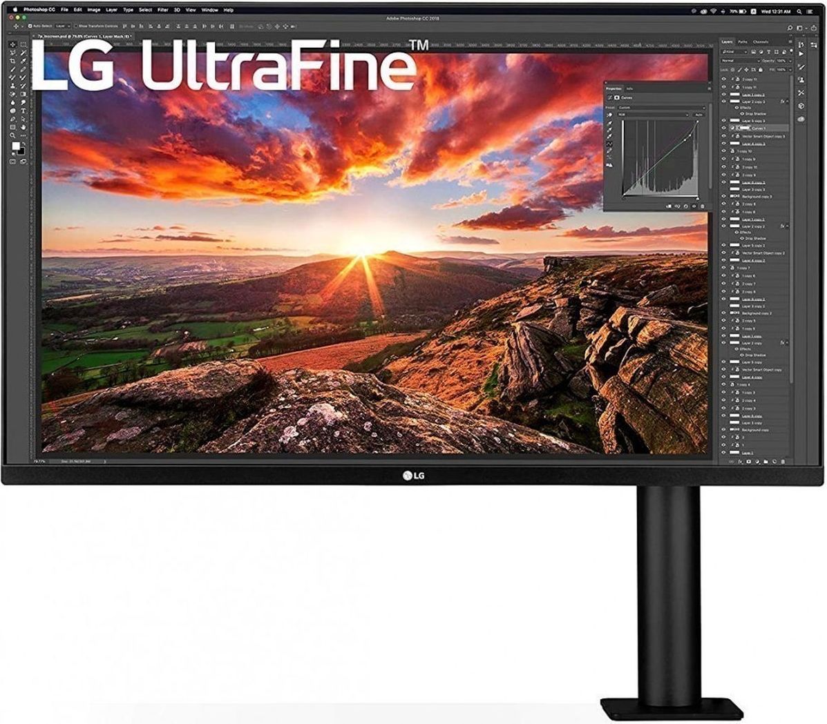 LG32"МониторUltraFine32UN880-B,черный