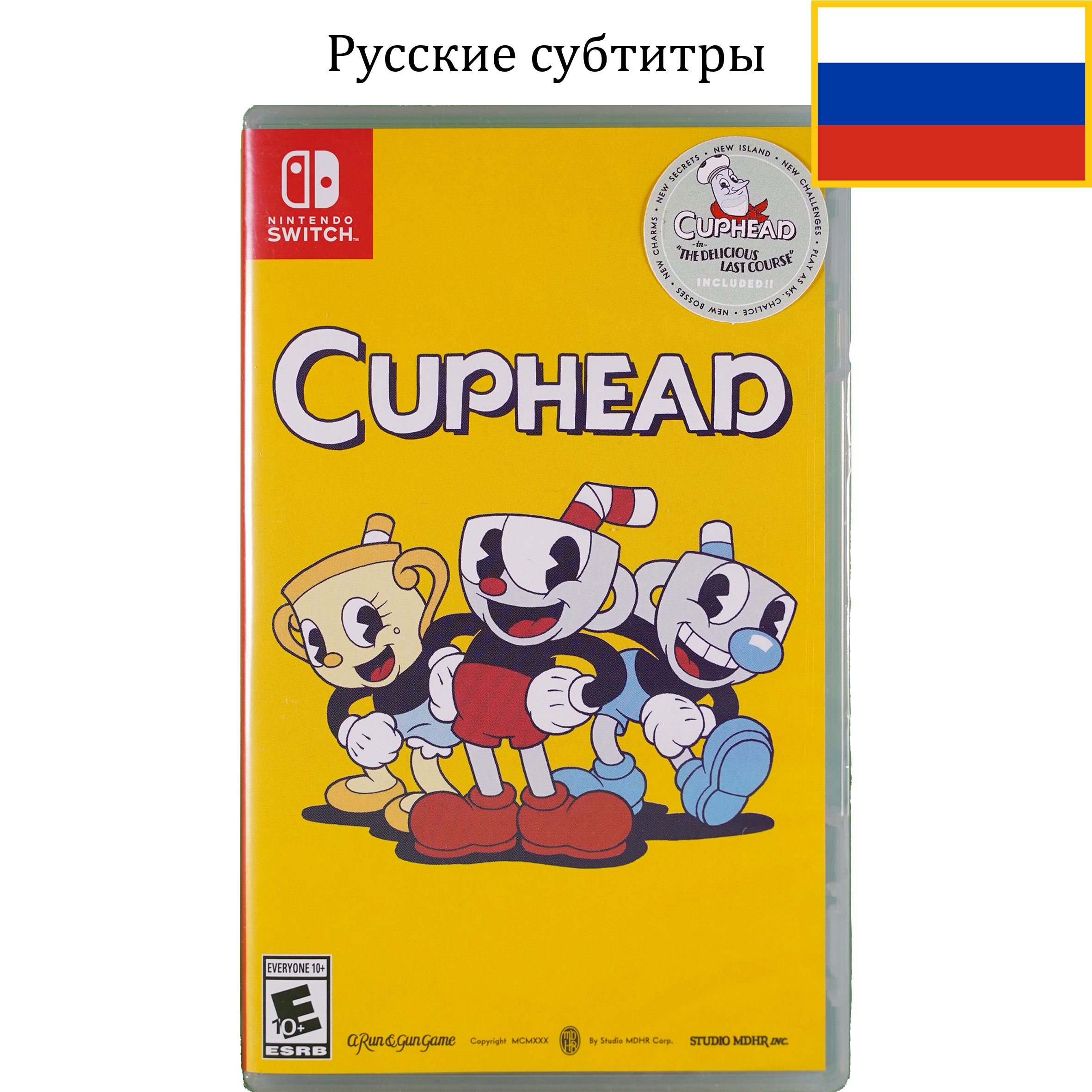 Игра Cuphead (Картридж)  (Nintendo Switch, Русские субтитры)