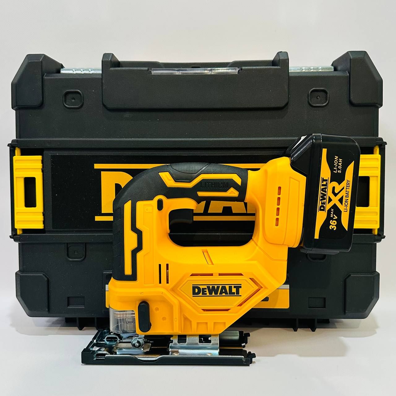 Аккумуляторный электро лобзик DeWalt 36В 5А с кейсом