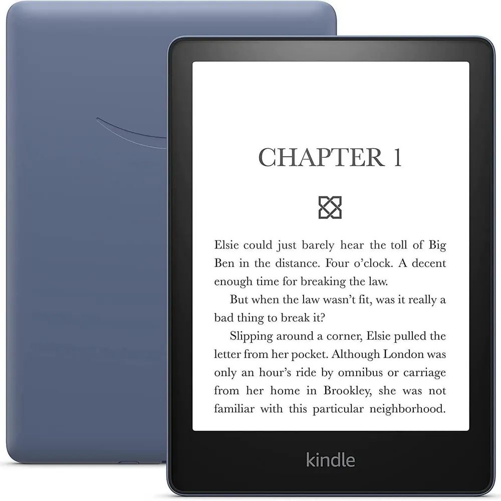 Amazon Kindle 6.8" Электронная книга Amazon Kindle Paperwhite 5, синий