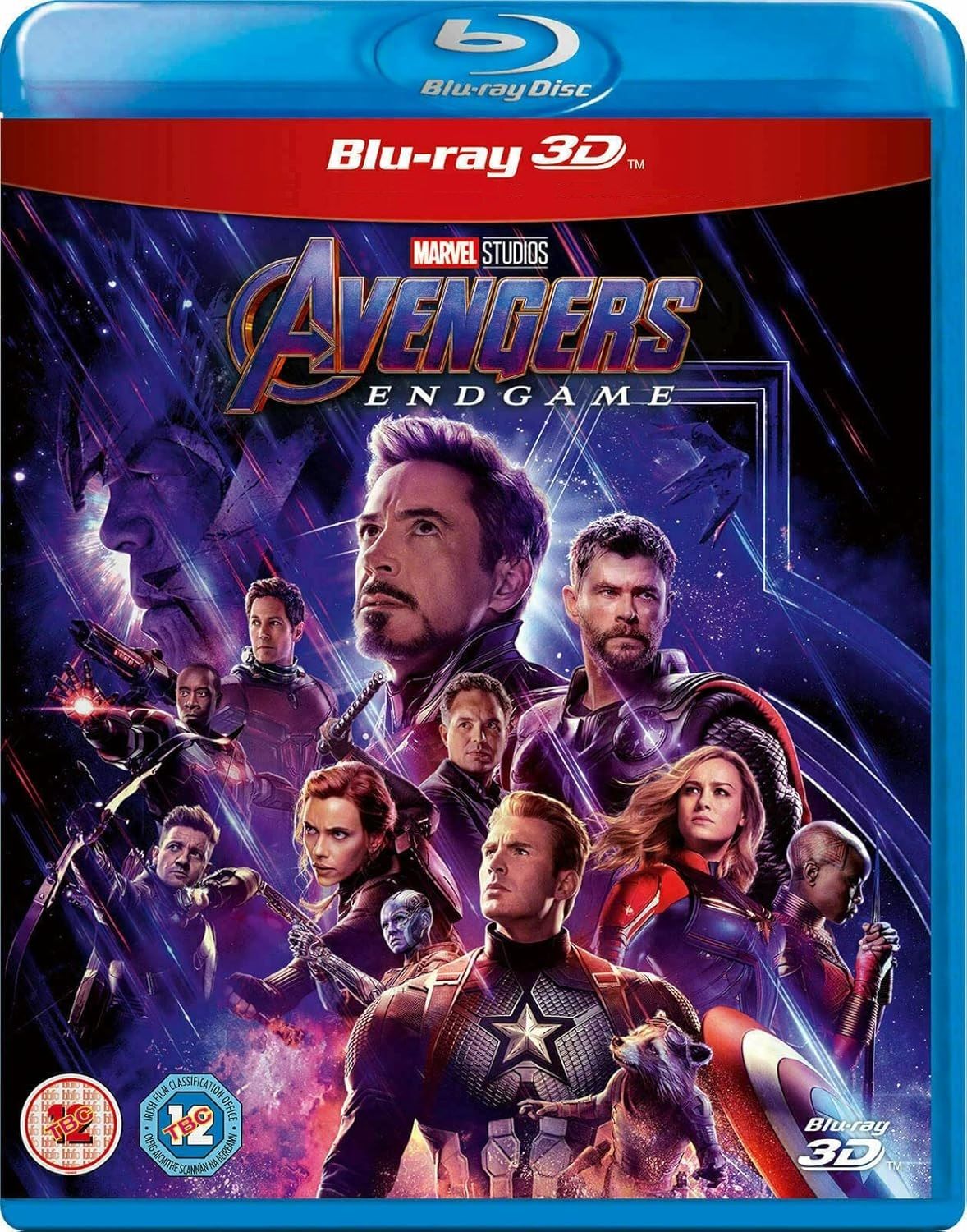 3D Мстители: Финал (2019) Blu-ray 50Gb (блю-рей) MARVEL