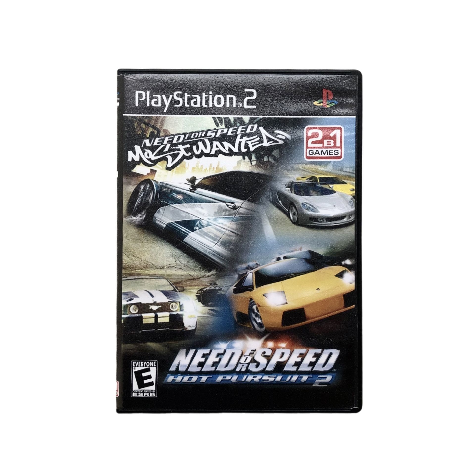 Игра Игра PS 2 DVD Need for Speed: Most Wanted & Hot Pursuit 2 - (Racing, Гонки, EA, 2005, 2002) (PlayStation 2, Русская версия)