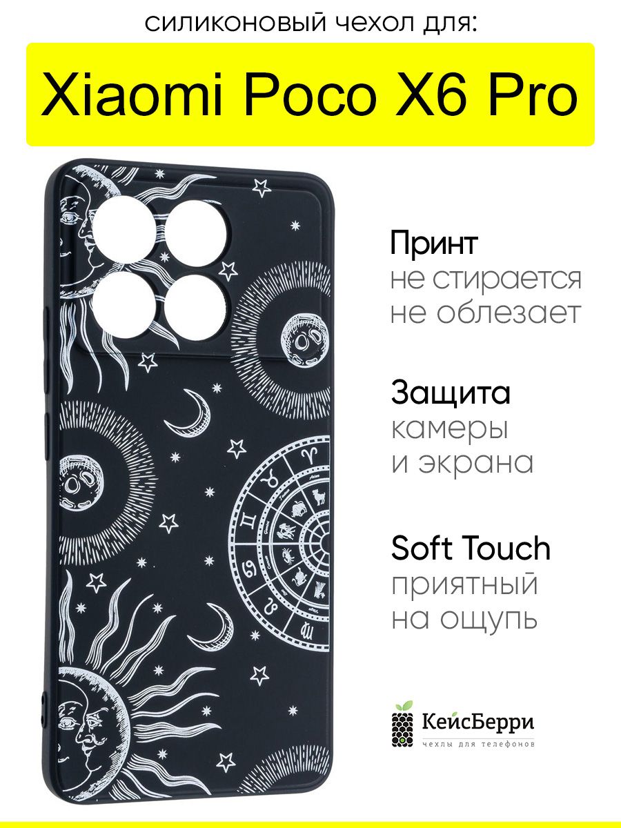 ЧехолдляXiaomiPocoX6Pro,серияSoft