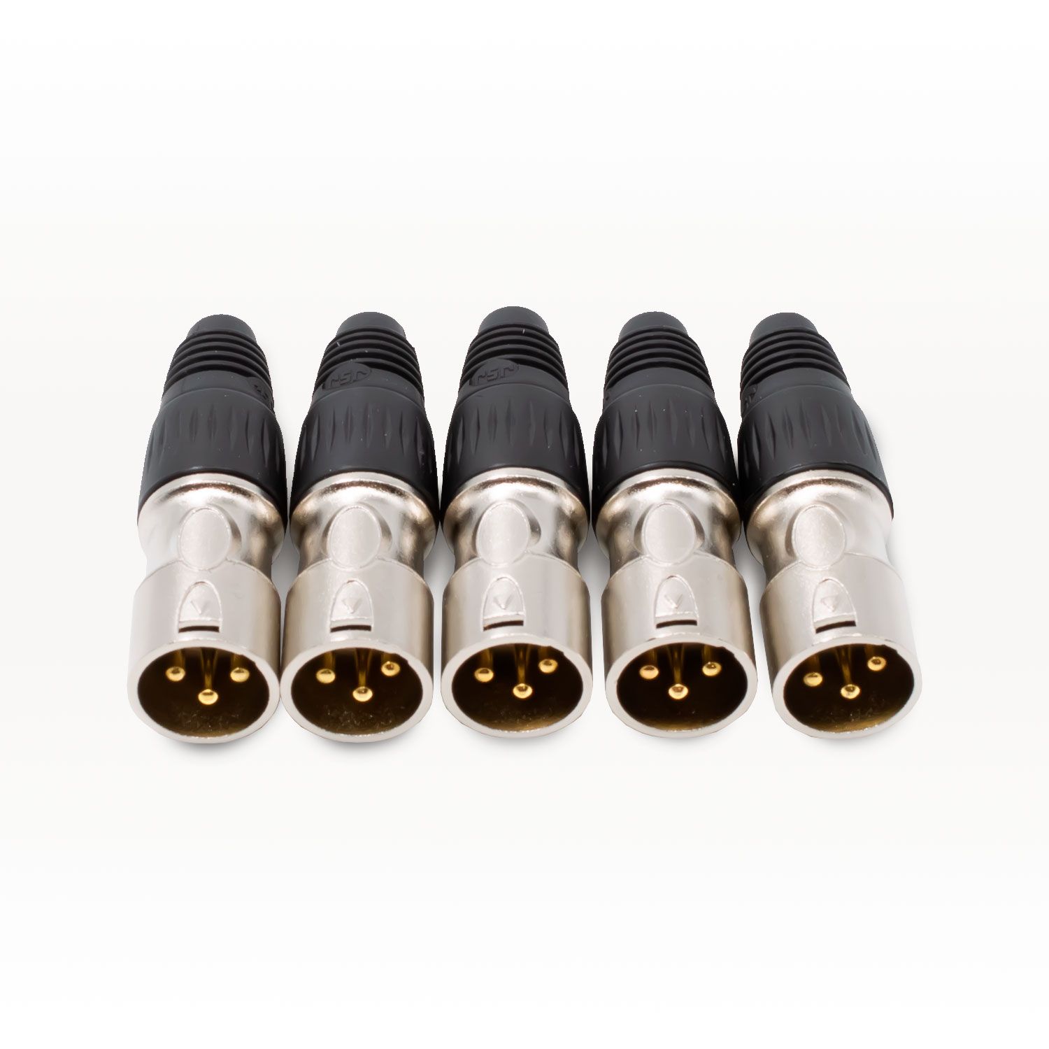 Разъем DMX XLR 3pin "папа" 5 шт