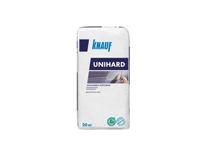 Шпаклевка гипсовая KNAUF Unihard белая 20 кг