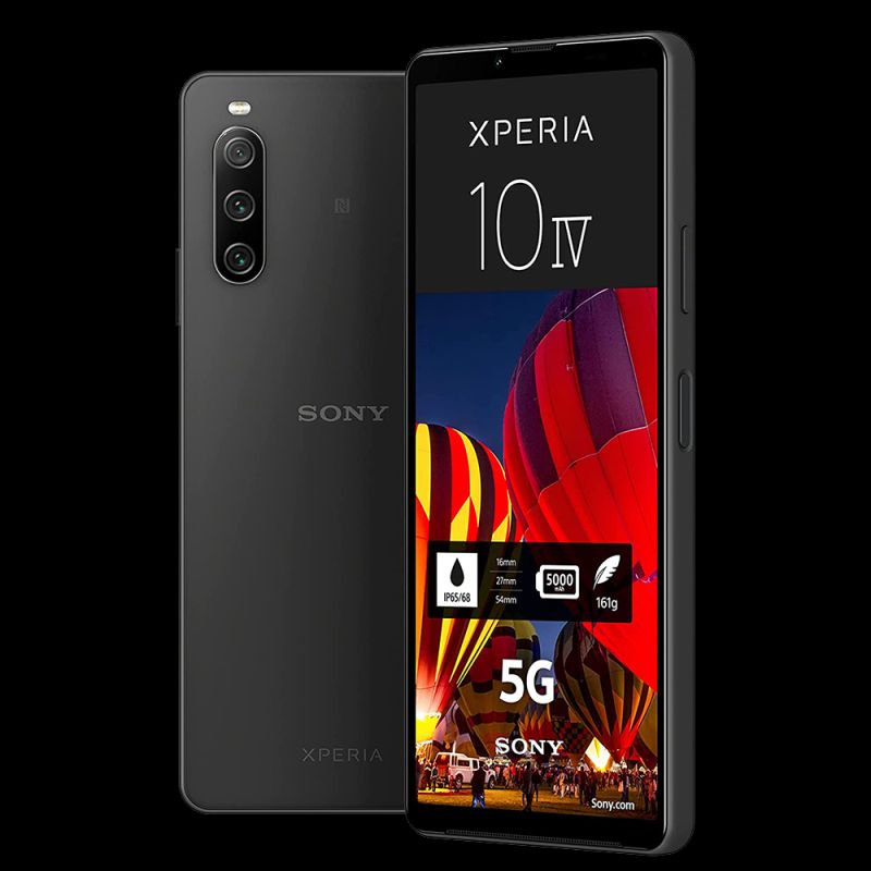 SonyСмартфонXperia10IVNFC/5000mAh/4KHDRGlobal6/128ГБ,черный