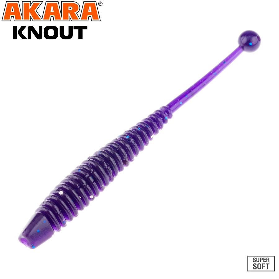 Твистер Akara KNOUT 2,5 X040 (8 шт.)