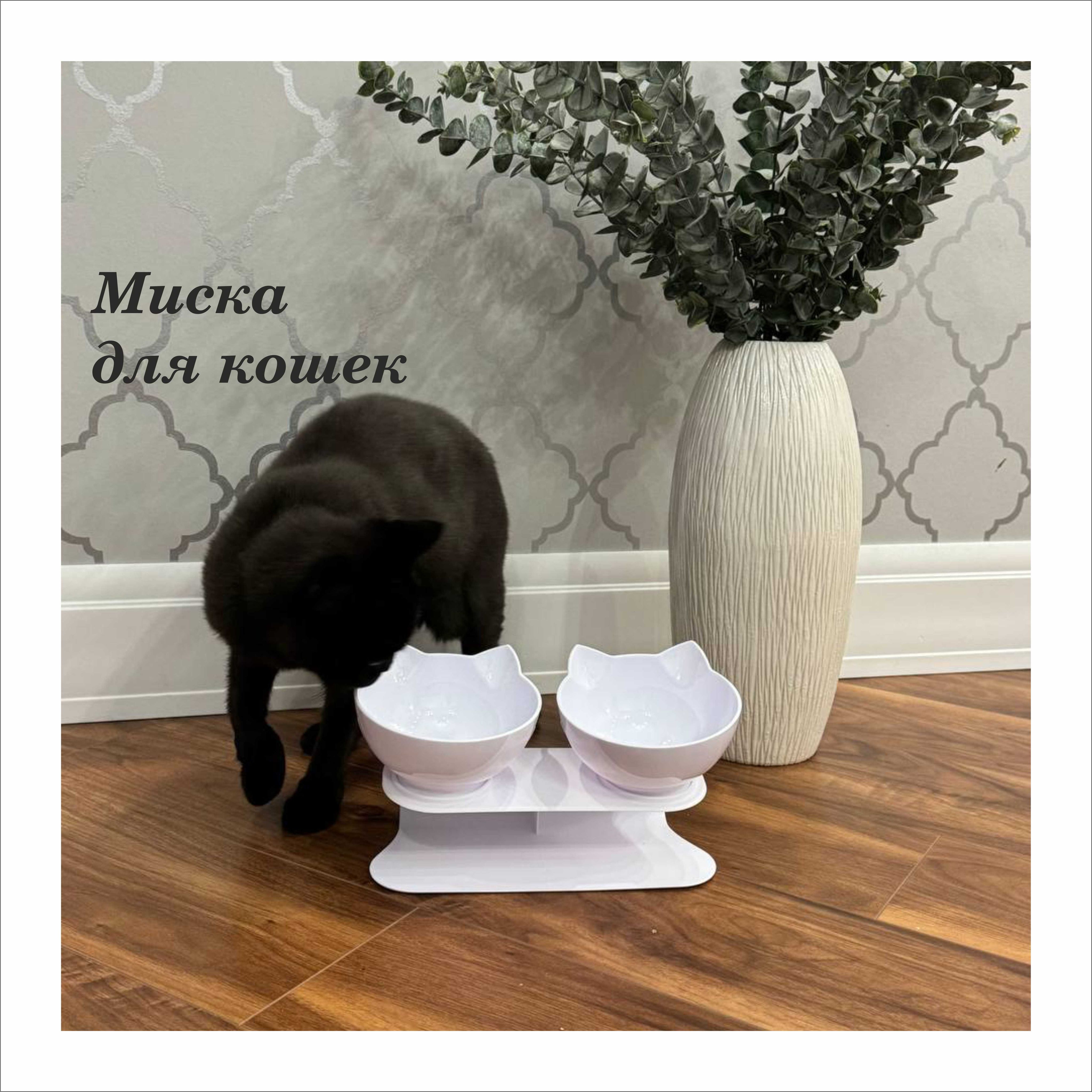 Двойная миска...