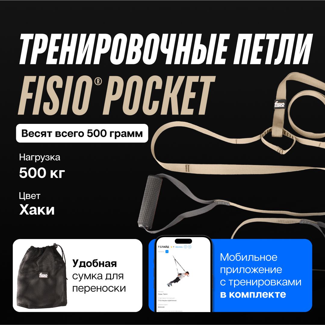 Тренировочные петли TRX FISIO Pocket