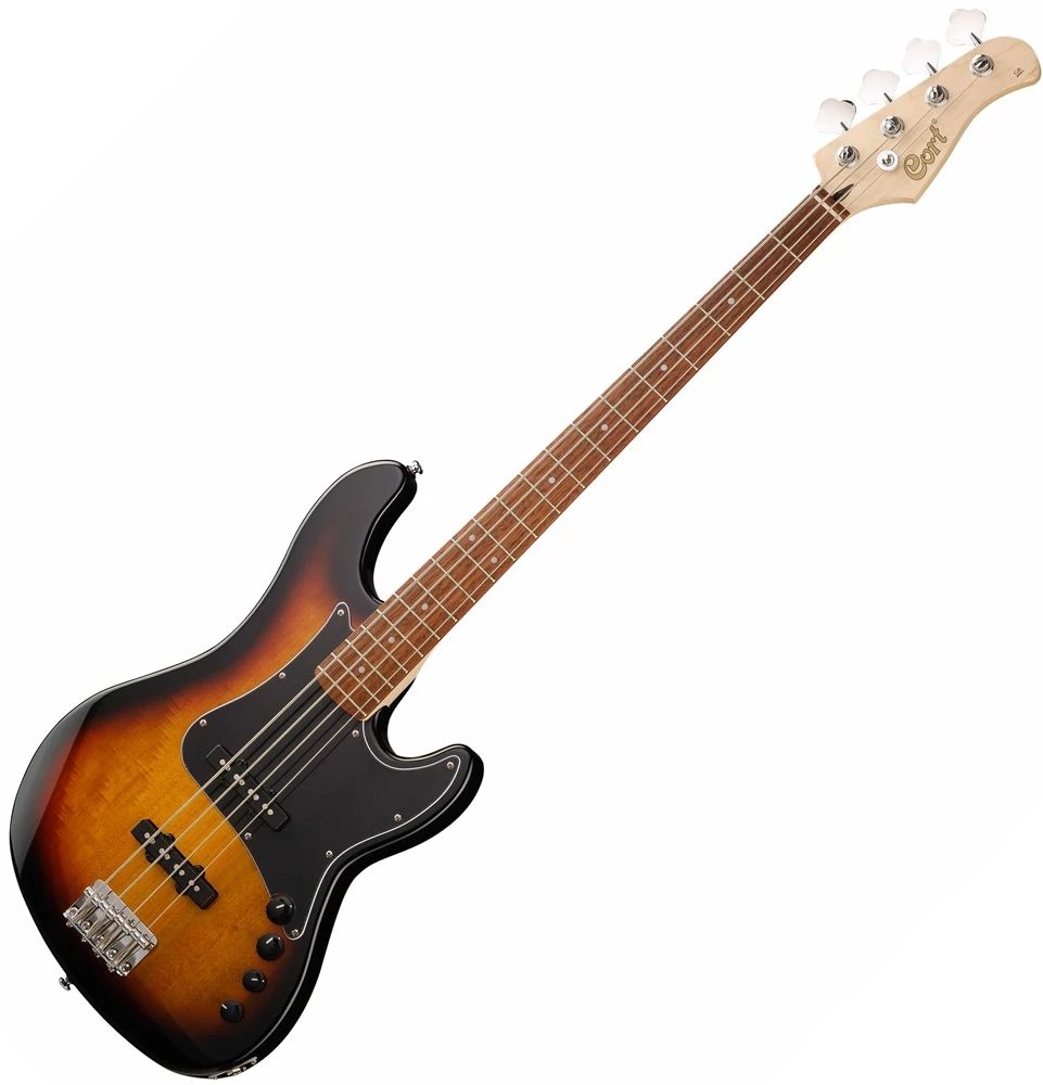 Cort Бас-гитара GB Series GB34JJ 3TS /  3 Tone Sunburst 4-струнная, корпус Тополь