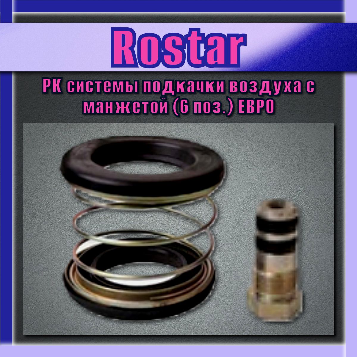 Ремкомплект системы подкачки воздуха Камаз-4310 ЕВРО (комплект),РОСТАР