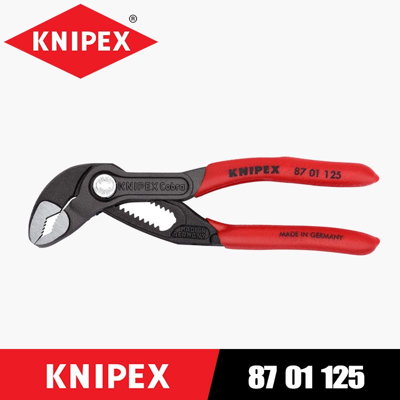 KNIPEX8701125Cobra125ммВысокотехнологичныесантехническиеклещи