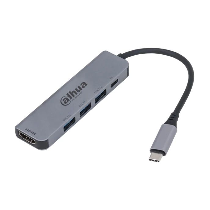 USB концентратор DAHUA, USB 3.1 Type-C to HDMI + USB 3.0, DH-TC35