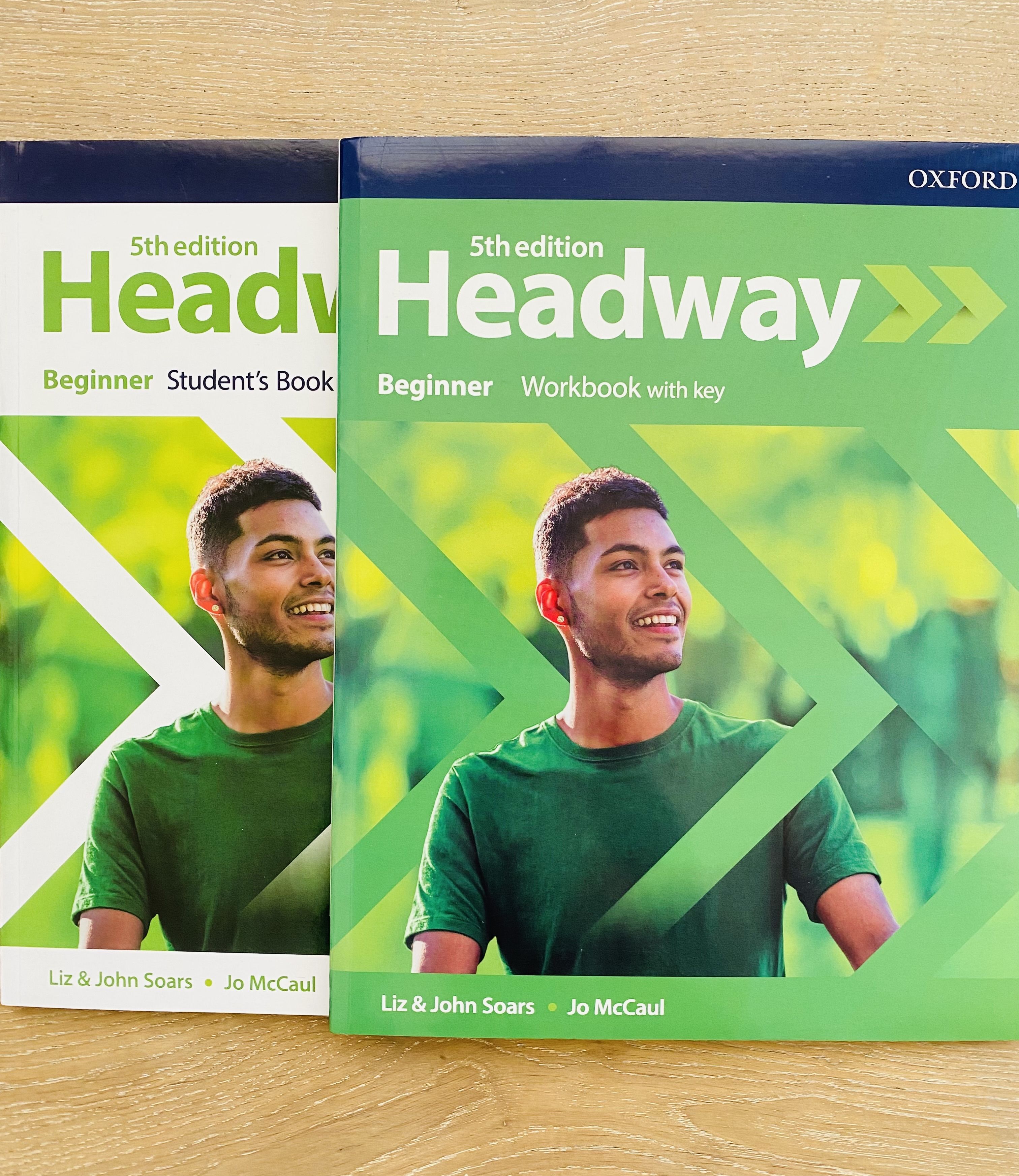 Headway beginner (5th edition): учебник + рабочая тетрадь + диск