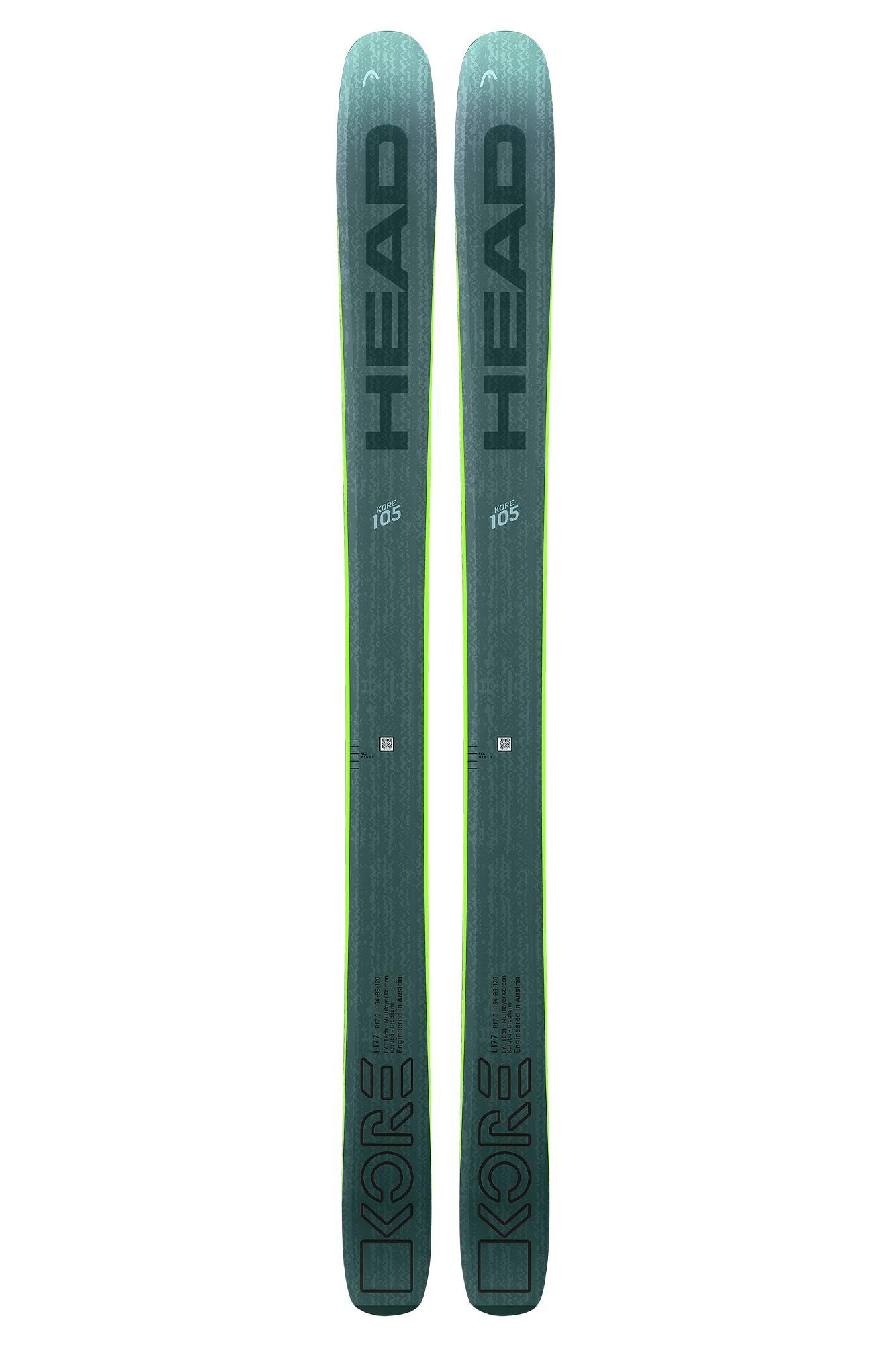 Горные Лыжи Head Kore 105 Green/Anthracite (См:184)