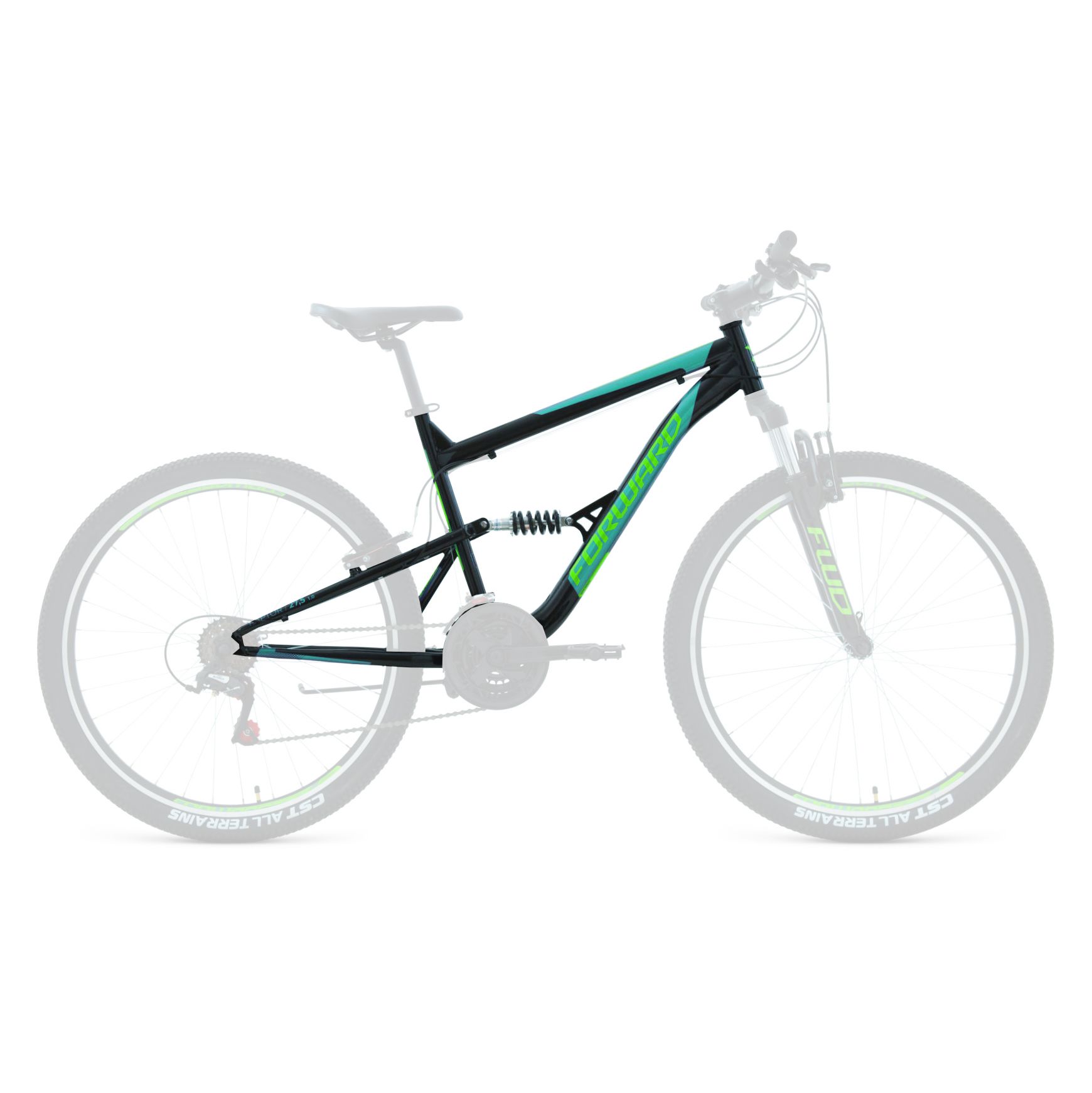 Рама27.5"FORWARDRAPTOR27,51.0рост16"(сталь)