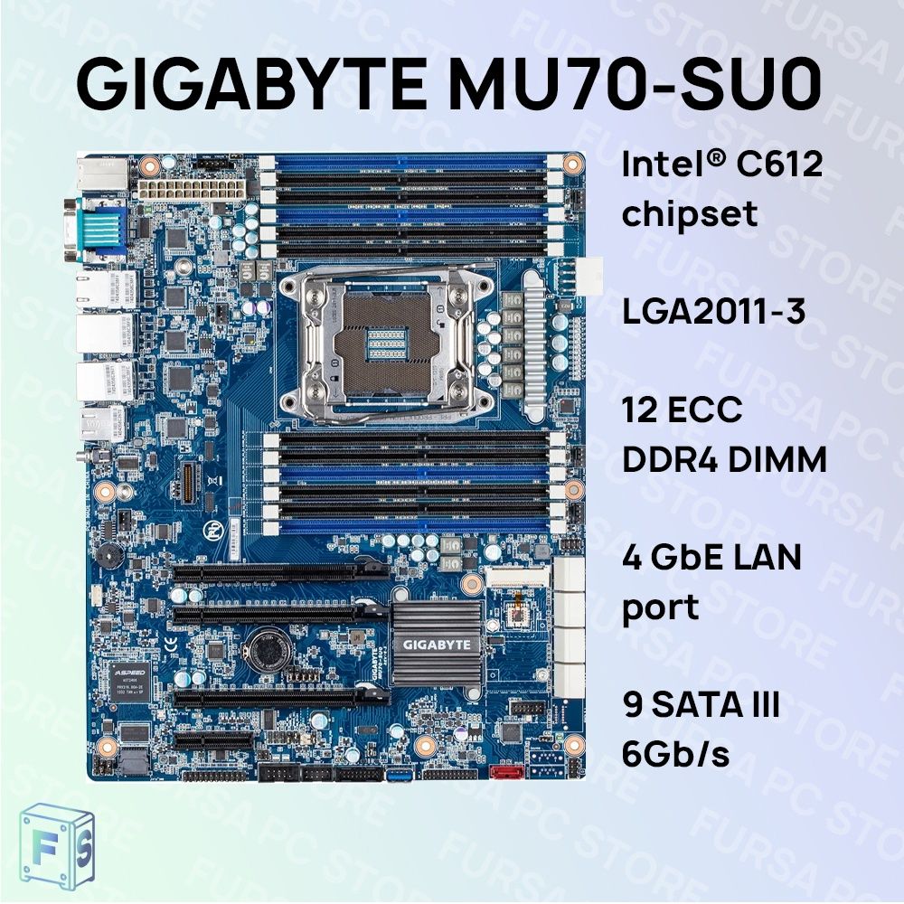 GigabyteМатеринскаяплатаMU70-SU0