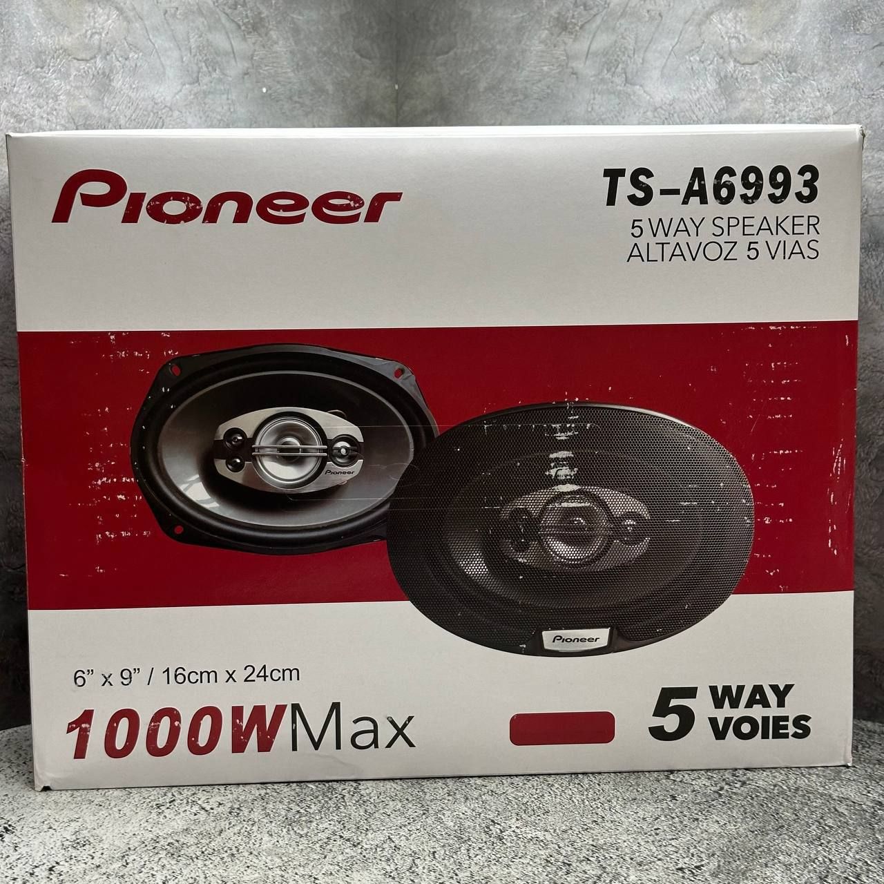 Колонки для автомобиля колонки_Колонка Pioneer TS-A6993, Овал 16х24 см (6х9.45 дюйм.)