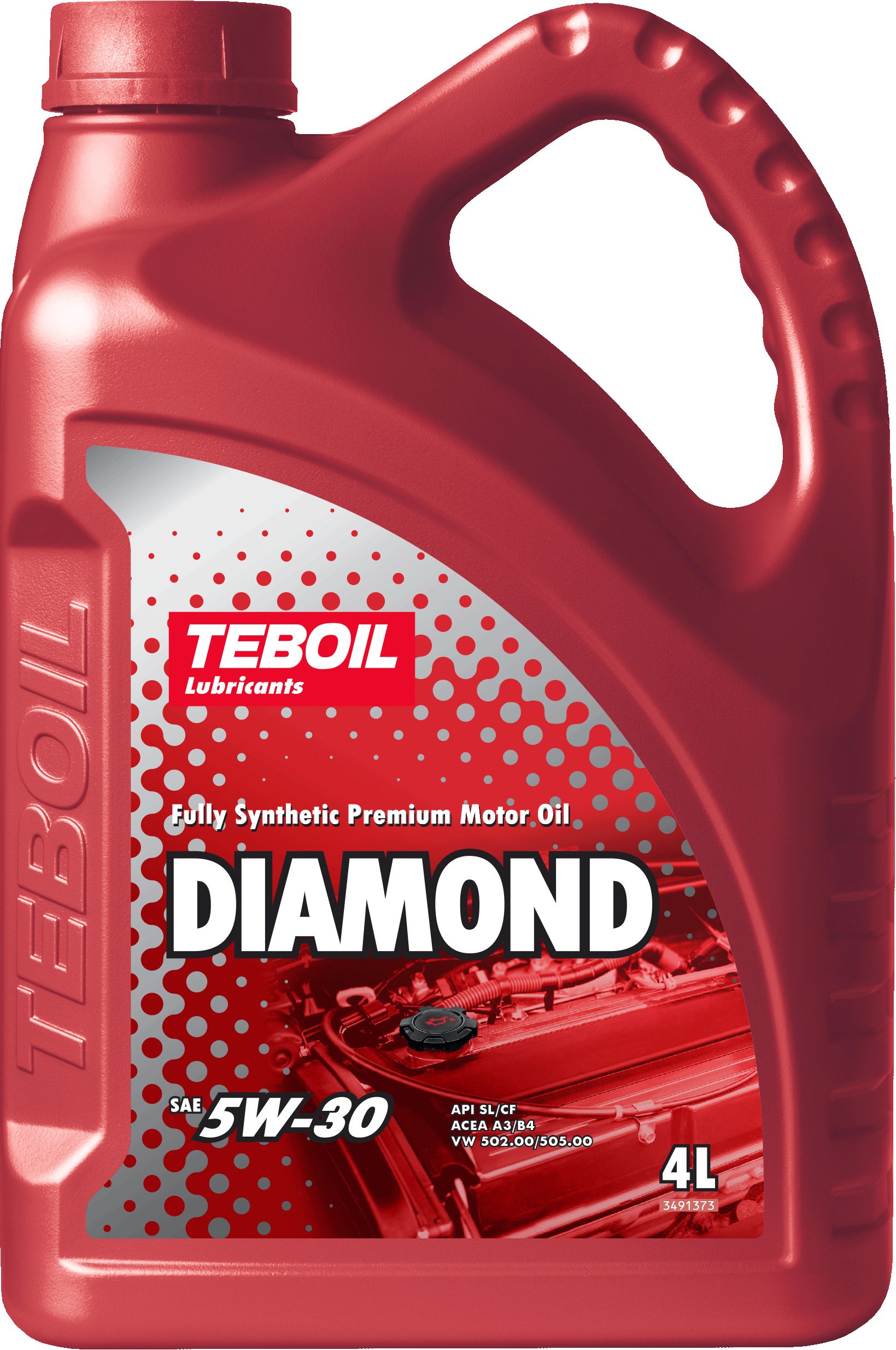 TEBOILdiamond5W-30Масломоторное,Синтетическое,4л